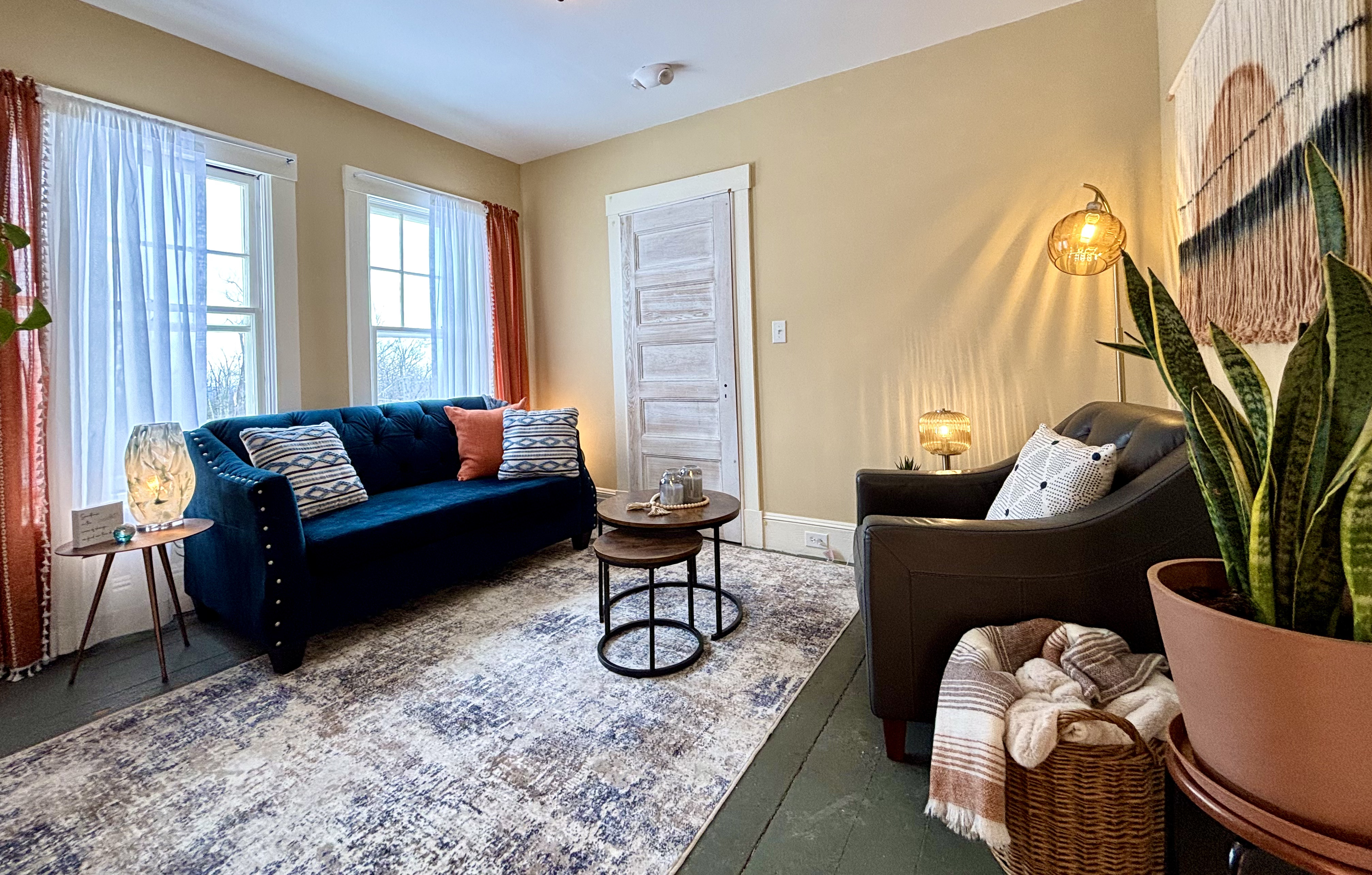 Comfortable therapy office at Moving Mountains Counseling & Wellness in Princeton, MA